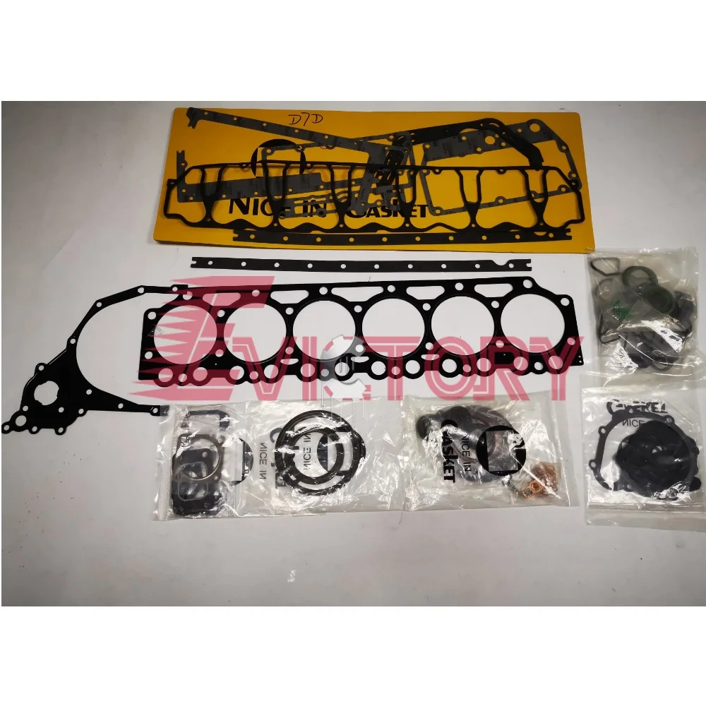 fit for VOLVO D7E D7D engine overhaul rebuild kit piston liner gasket bearing