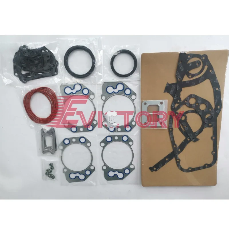 D924 D924T D924TI overhaul kit gasket complete + piston ring set
