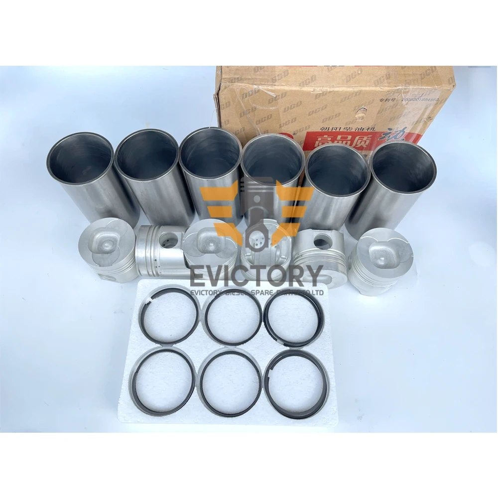 For XICHAI engine parts CA6DF4-16E4 rebuild overhaul kit piston liner bearing gasket