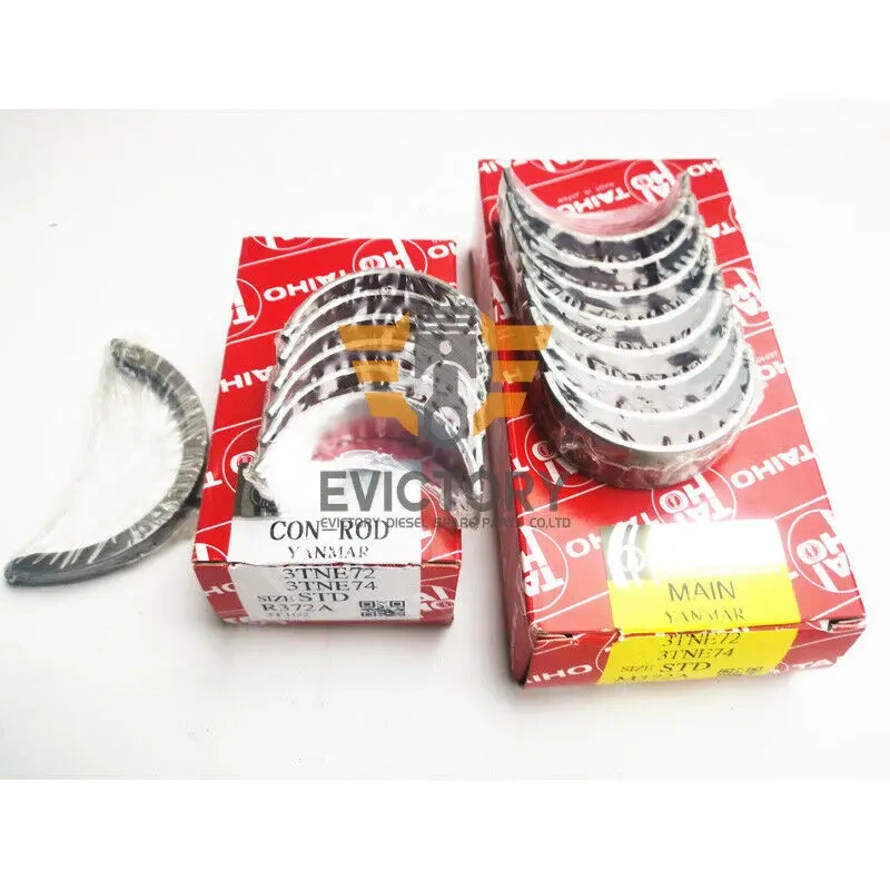 for Yanmar 3D84-2 3TN84E 3TN84L 3TN84TL 3TN84TE head gasket bearing piston ring