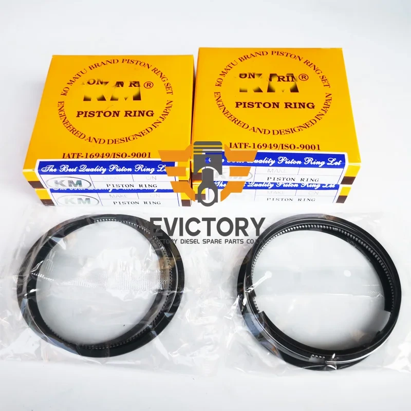 Kubota V2003 V2003DI V2003T crankshaft connecting rod bearing + piston ring set