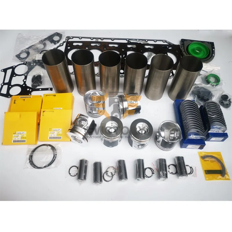 For Caterpillar C7.1 rebuild overhaul Piston ring cylinder liner bearing gasket