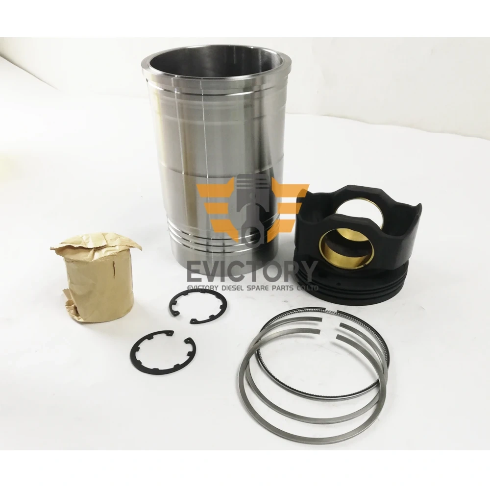 For Caterpillar C18 ENGINE REBUILD KIT Piston + ring liner Bearing cylinder head gasket Valve