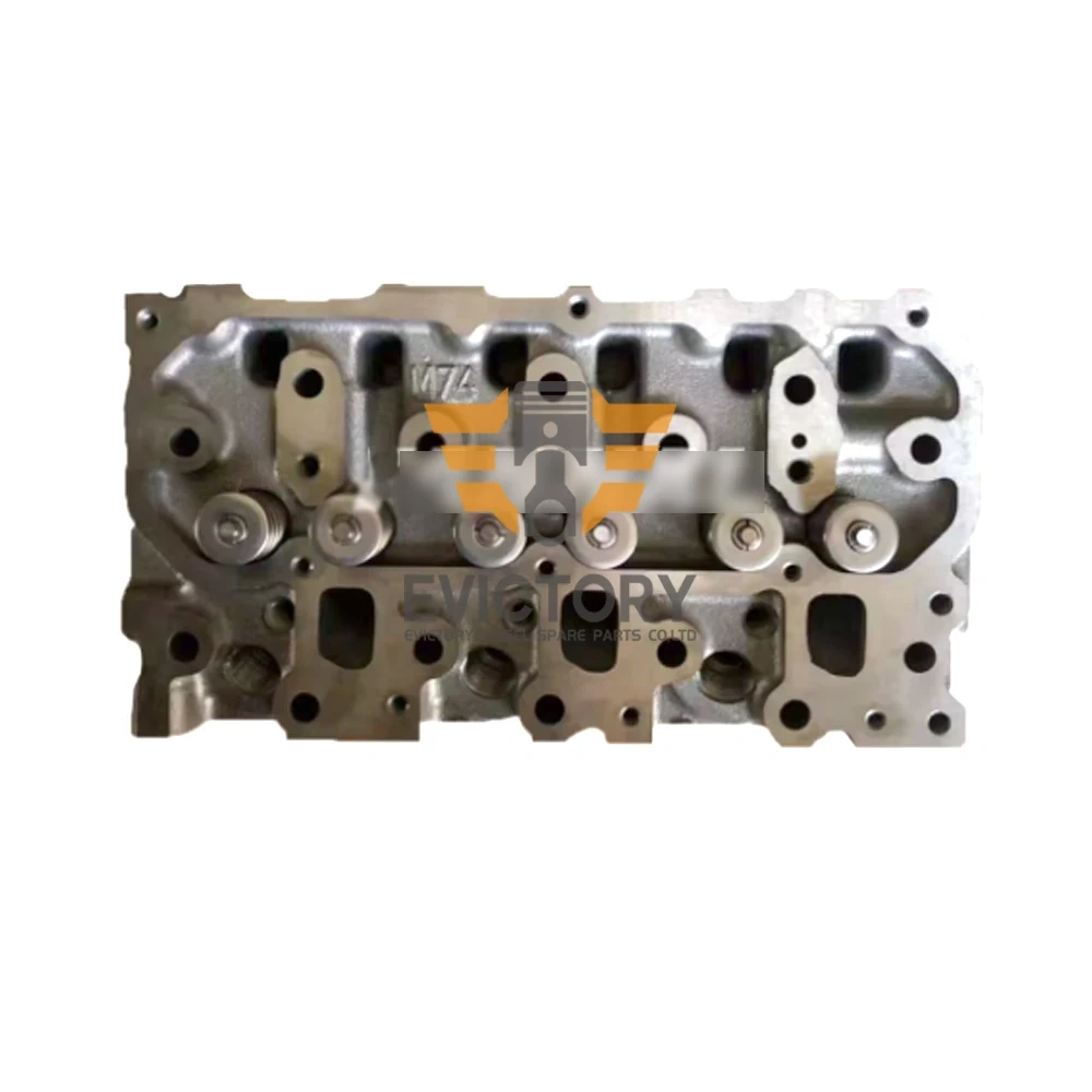 For yanmar 3TNV80 3TN80 Cylinder Head Assy complete with valve guide spring Engine Parts