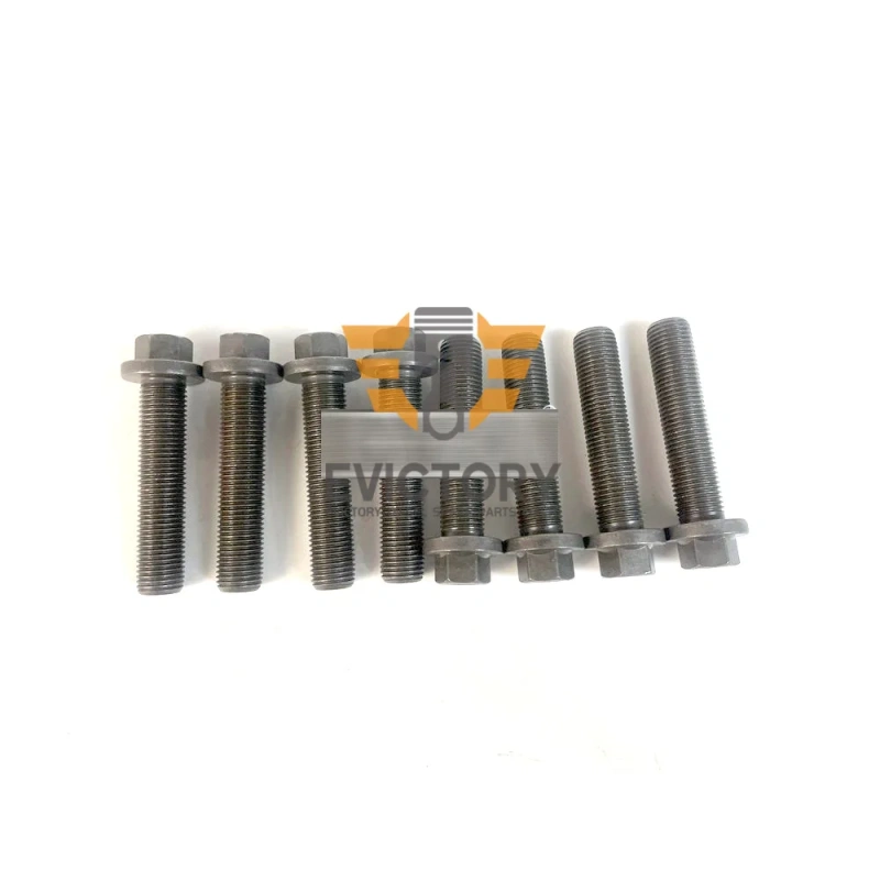 Z482 Cylinder head screw 8 pcs For Kubota excavator tractor engine parts