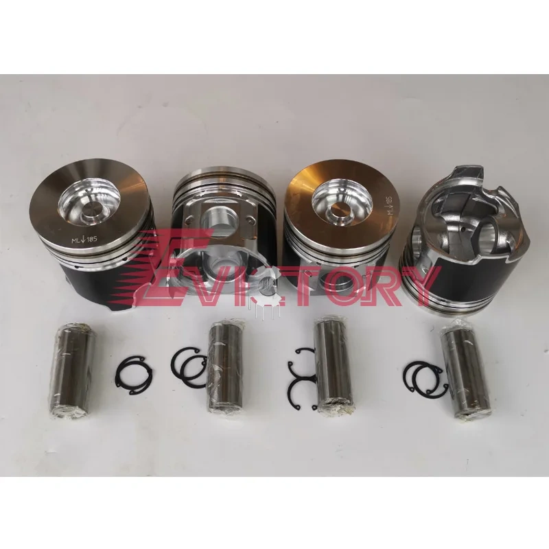 For Yanmar S4D98 S4D98E 4TNV98T rebuild kit Piston ring liner gasket bearing
