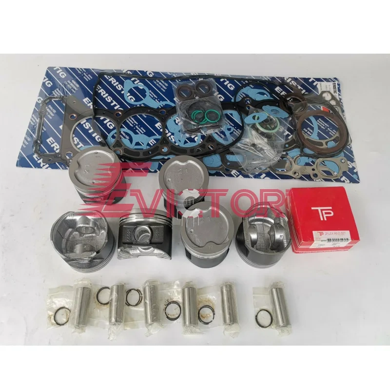 For Toyota 1FZ overhaul rebuild kit piston + ring liner gasket bearing