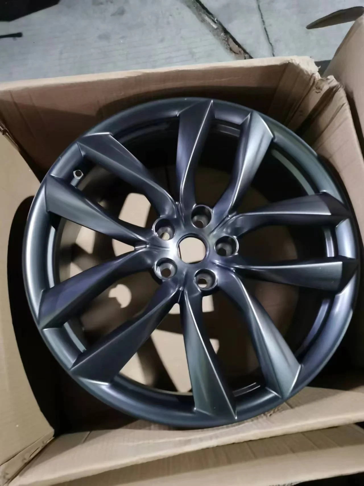 2016-2021 Tesla Model S Lattice 21 "21 X 9.0J Rim Wheel Web New Original Part Number 1075748