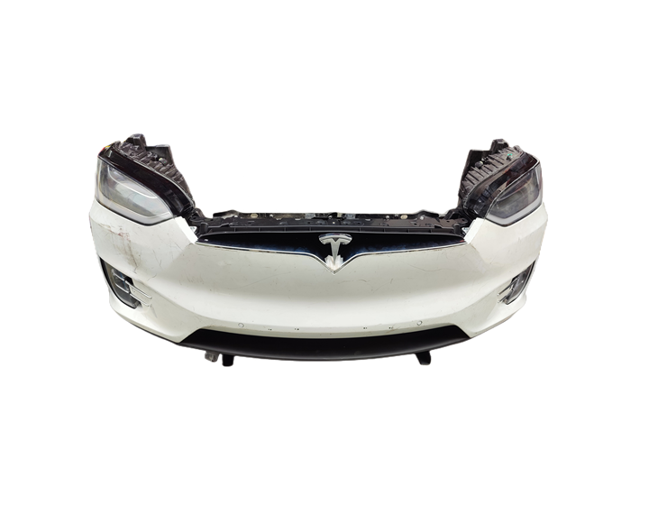 Auto Parts Tesla Front Bumper Assembly for 2016-2019 Tesla Model X Body Kit Front Face Assembly Boxes Plastic Factory Outlet