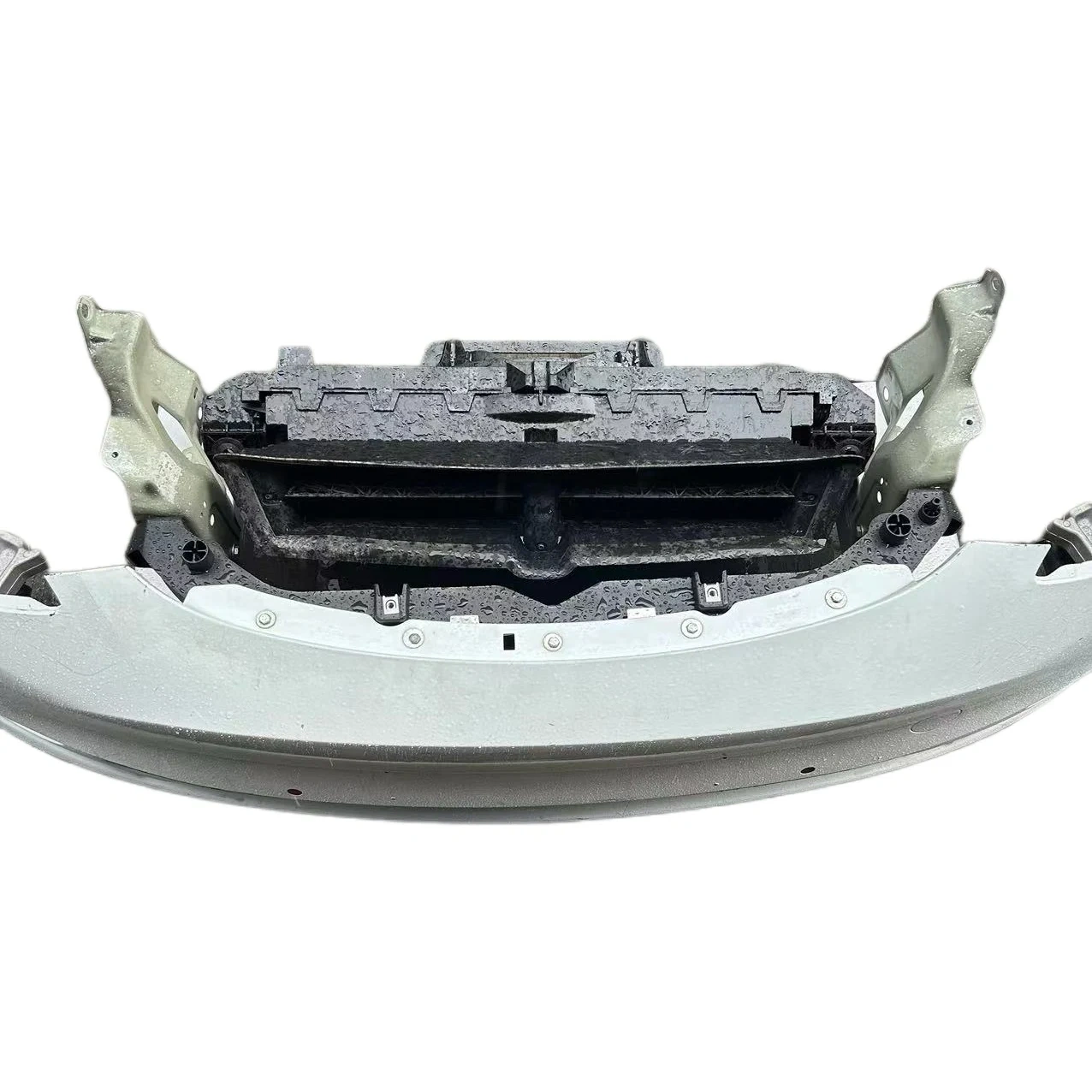 Used for Tesla Modely Front Bumper Assembly Cover Front Nozzle tank Frame Headlight Fog Lamp Used Parts