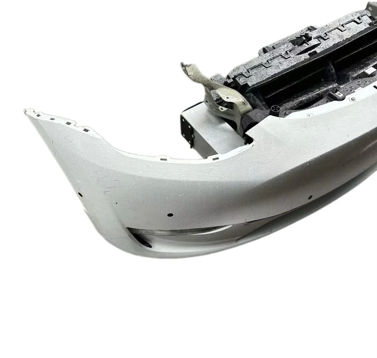 Used for Tesla Modely Front Bumper Assembly Cover Front Nozzle tank Frame Headlight Fog Lamp Used Parts