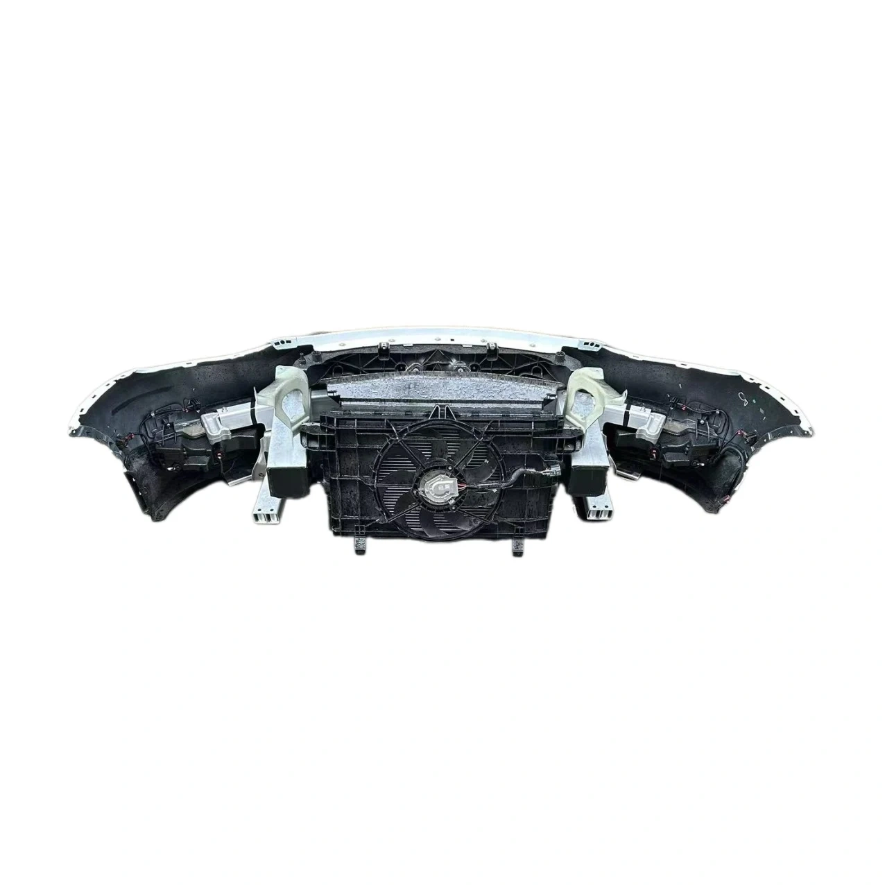 Used for Tesla Modely Front Bumper Assembly Cover Front Nozzle tank Frame Headlight Fog Lamp Used Parts