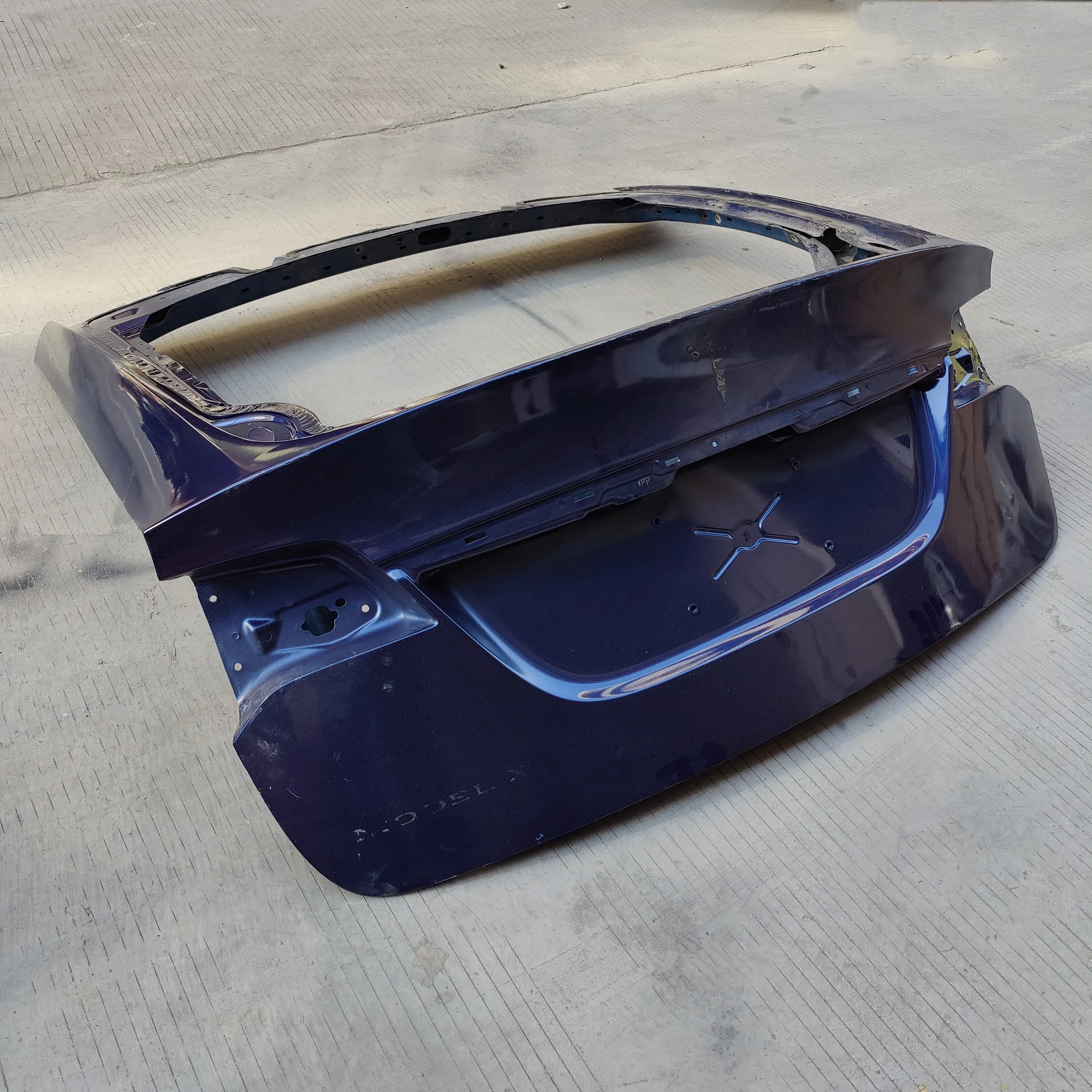 Original Used for tesla Model X Liftgate 1069548 Aluminum Trunk Lid Body Kit