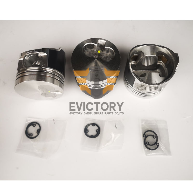 3TNV76 Overhaul Rebuild Kit For Yanmar Caterpillar 301.7D 301.7DCR Engine Repair