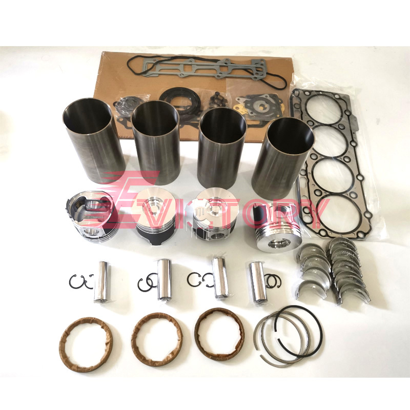 4TNV84 Cylinder Head Overhaul Rebuild Kit For Yanmar Engine John Deere 990 1600