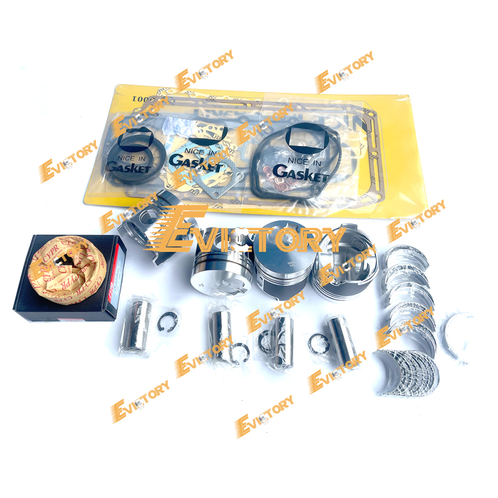For Yanmar 4TNE98 4D98LE Engine Overhaul Rebuild Kit Takeuchi TB175 F14 A14 Part