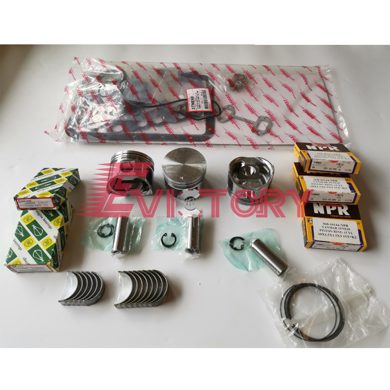 3TN66 3TN66L-UT Overhaul Rebuild Kit For Yanmar Engine Toyota 3SDK3 4SDK3 Loader