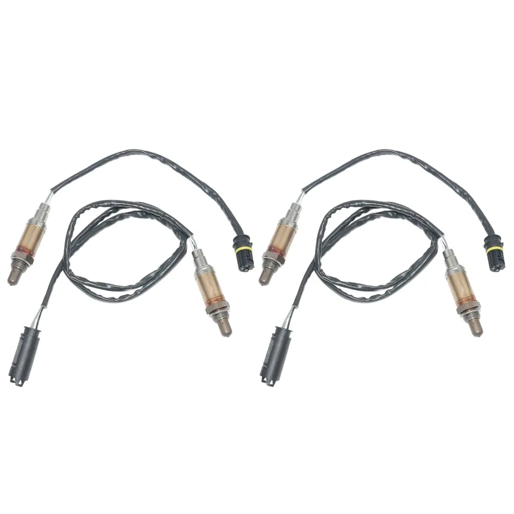 AP03 Front & Rear Oxygen O2 Sensors For BMW E60 E61 520i 525i 530i E46 320i 323i 328i 330i M52 B20 E38 X3 X5 Z3 Z4 lambda probe