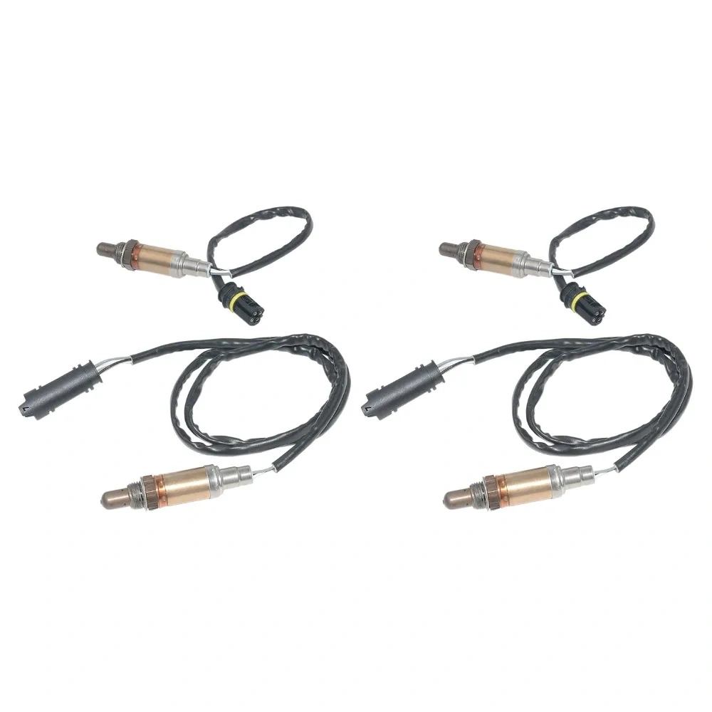 AP03 Front & Rear Oxygen O2 Sensors For BMW E60 E61 520i 525i 530i E46 320i 323i 328i 330i M52 B20 E38 X3 X5 Z3 Z4 lambda probe