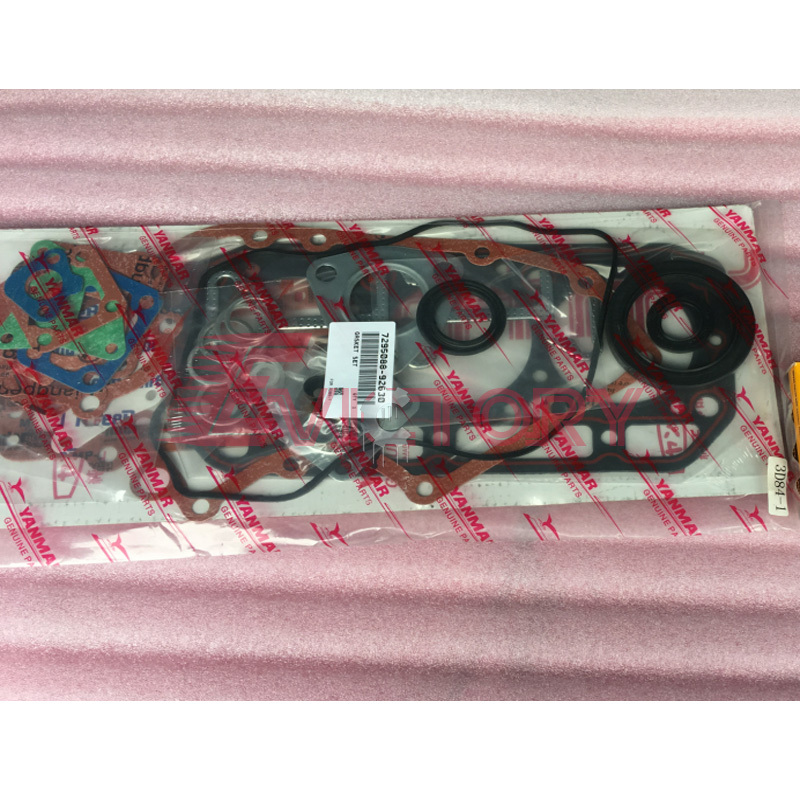 3D82AE-5 Full Overhaul Head Gasket Kit For Komatsu Engine PC15 PC20 PC25 PC27R