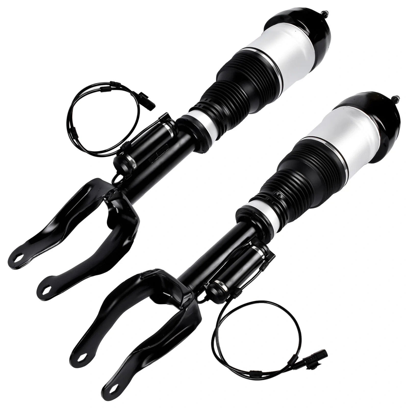 AP02 Pair Front Air Suspension Shock Absorber Struts with ADS for Mercedes-Benz M-Class W166 GL-Class X166 ML/GL 350 500