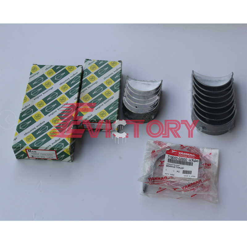 3TN100 3TN100E Overhaul Re-ring Kit for Yanmar Engine F475 F475D F535 Tractor