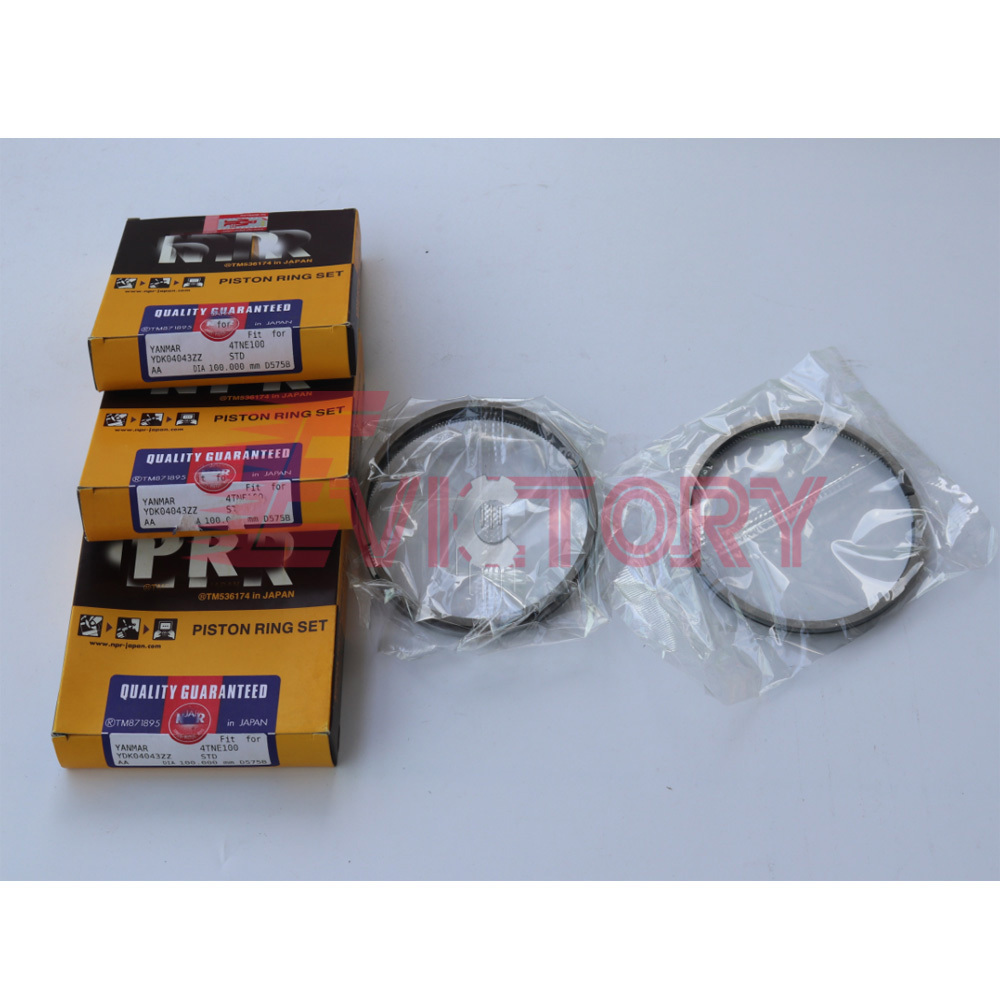 3TN100 3TN100E Overhaul Re-ring Kit for Yanmar Engine F475 F475D F535 Tractor