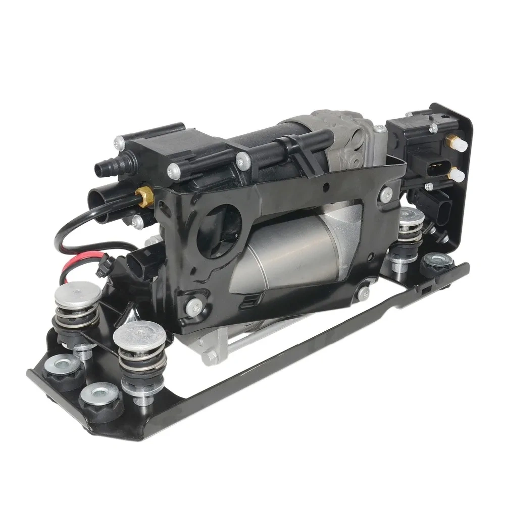 AP03 Air Suspension Compressor Pump With Valve Block For BMW 5 7 Series F01 F02 F04 F07 GT F11 37206784137  37206875176