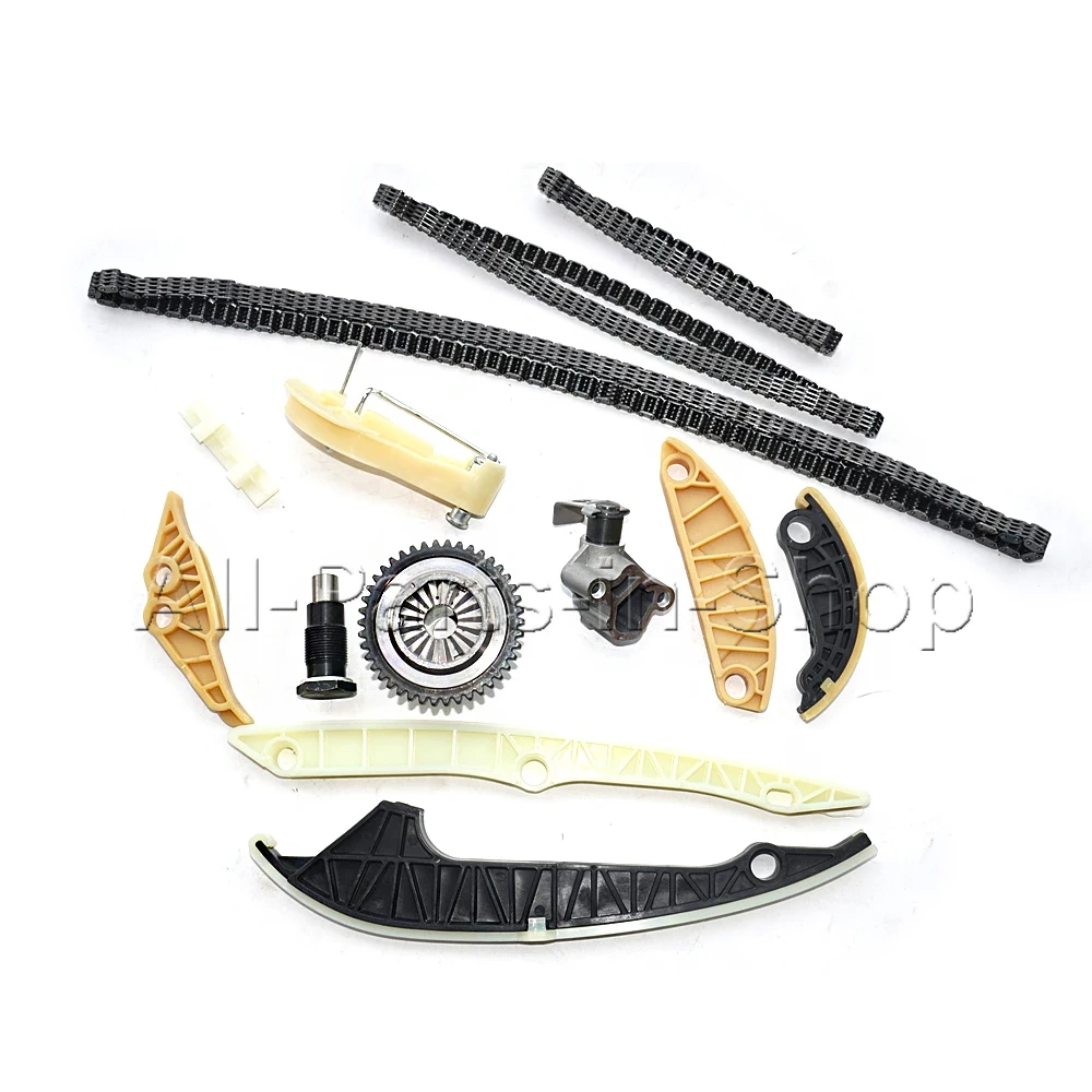AP01 Timing Chain Kit (13 PCS) For Audi A3 A4 A5 A6 Q5 TT Allroad/VW Beetle EOS GTI Jetta Passat Tiguan CC Golf 1.8 2.0 TSI