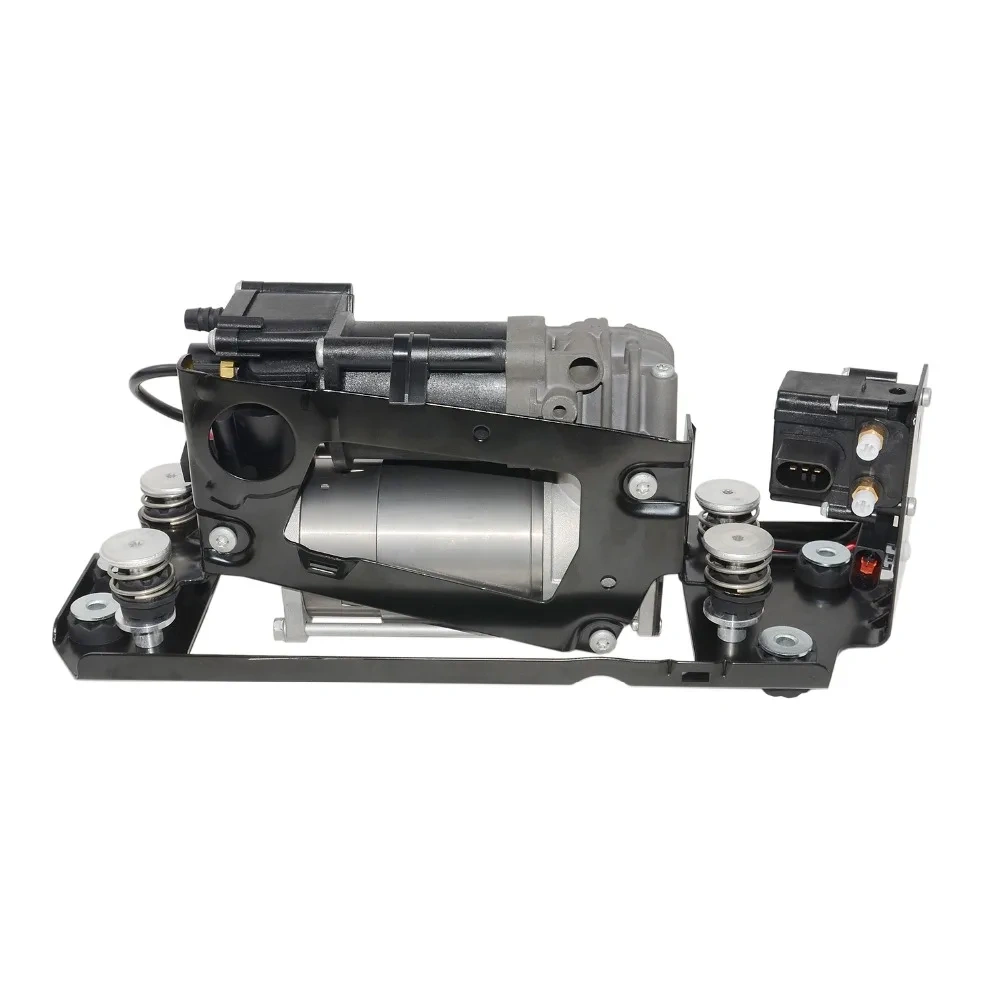 AP03 Air Suspension Compressor Pump With Valve Block For BMW 5 7 Series F01 F02 F04 F07 GT F11 37206784137  37206875176