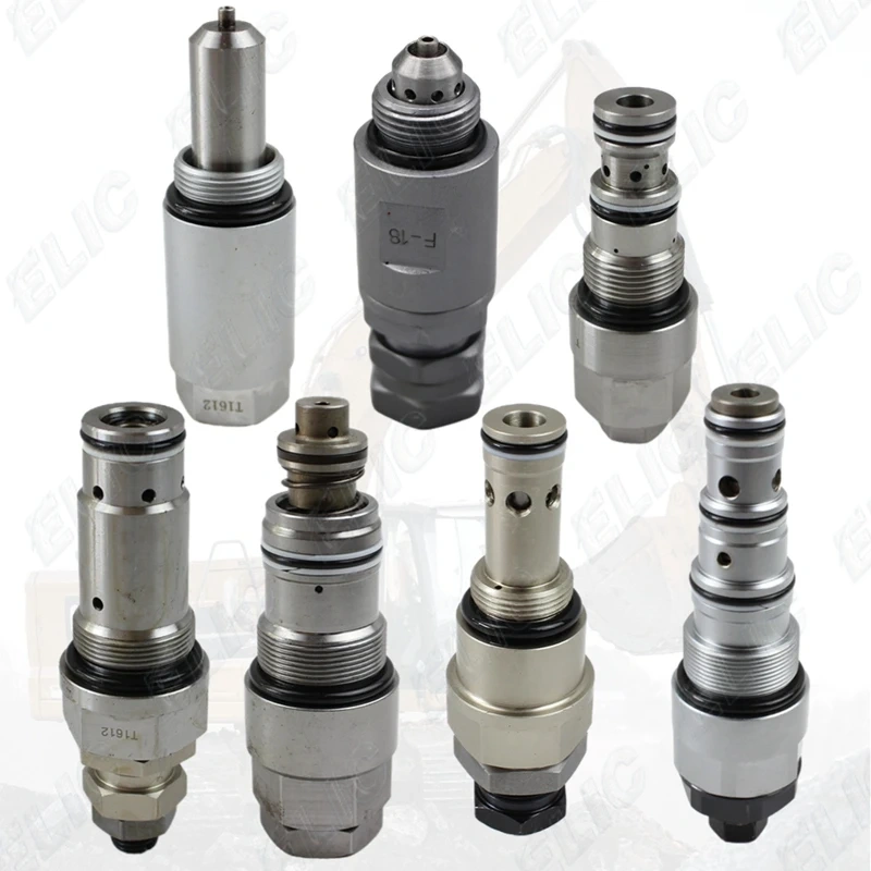 ELIC  Main Relief Valve Excavator Spare Parts for DH220-5 Excavator