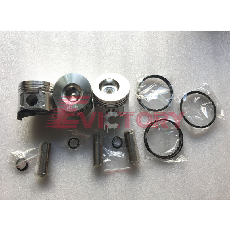 For Yanmar 3D82AE 3TNE82A Piston Kit Ring For KOMATSU PC10 PC15 PC20 Excavator