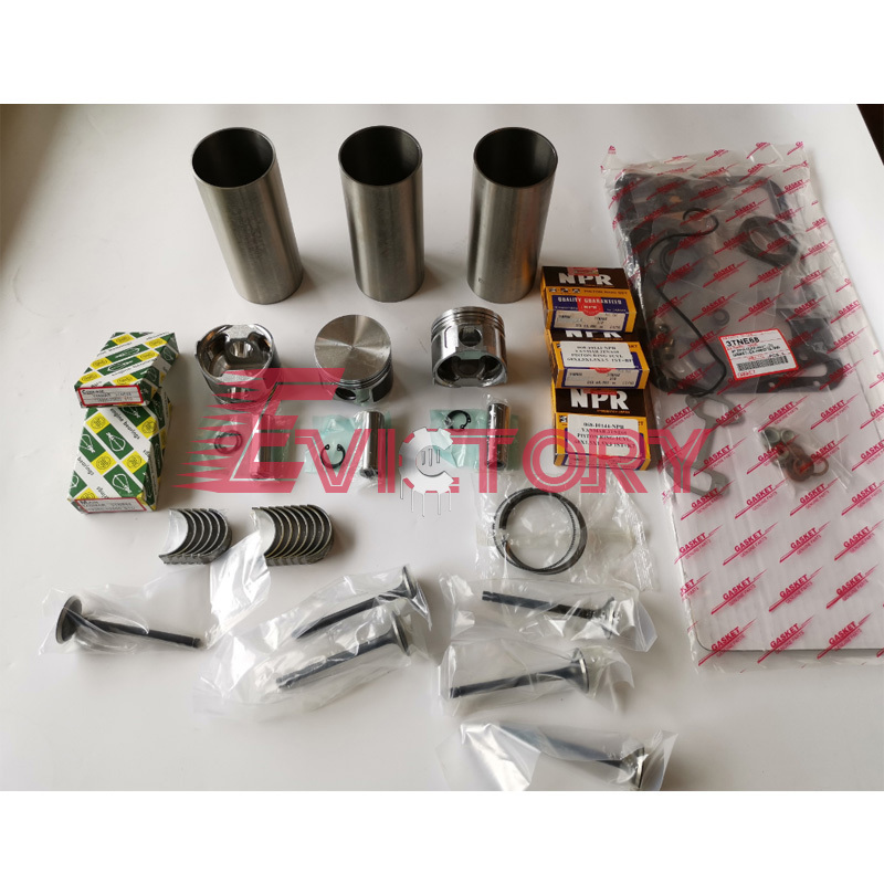 3TN66-UJ 3TN66L 3TN66E Overhaul Rebuild Kit For Yanmar John Deere 240 332 415