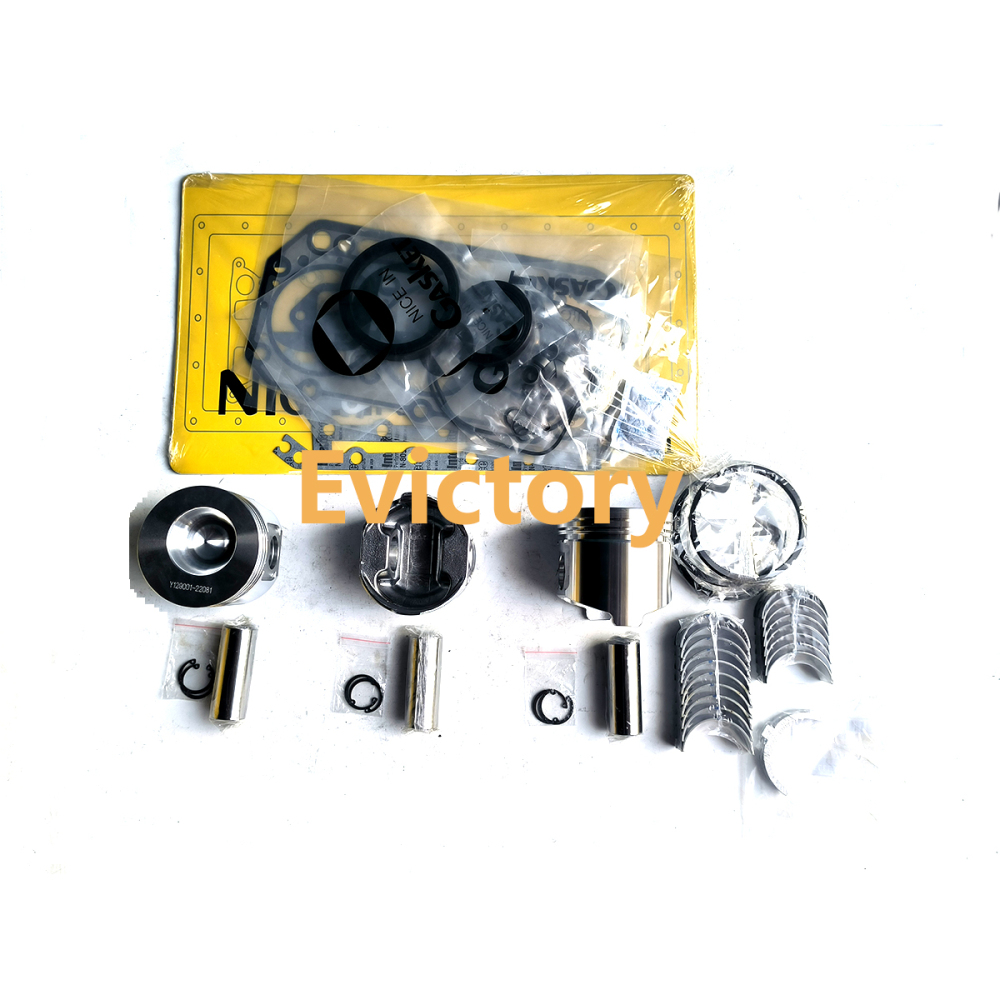 3TNE88L-RBV 3D88E 3TNE88 Crankshaft Rod Overhaul Rebuild Kit For Yanmar Engine