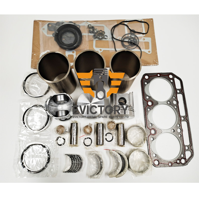 3TNE88L-RBV 3D88E 3TNE88 Crankshaft Rod Overhaul Rebuild Kit For Yanmar Engine