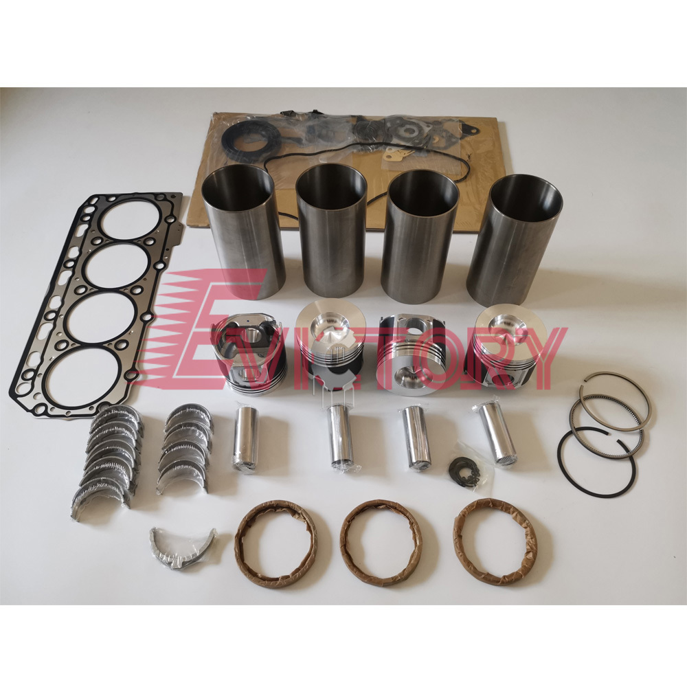 For Yanmar 4TNA78 4TNA78T-LRFA Engine Overhaul Rebuild Kit YB401 YB501 Excavator