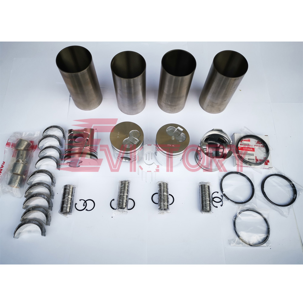 For Yanmar 4TNE92-NMH Engine Crankshaft Overhaul Rebuild Kit Hiyster H2.5TX Part