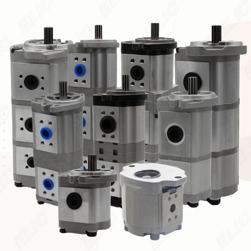 Excavator Hydraulic Part 4-13T-3 K3V63 pilot Gear Pump