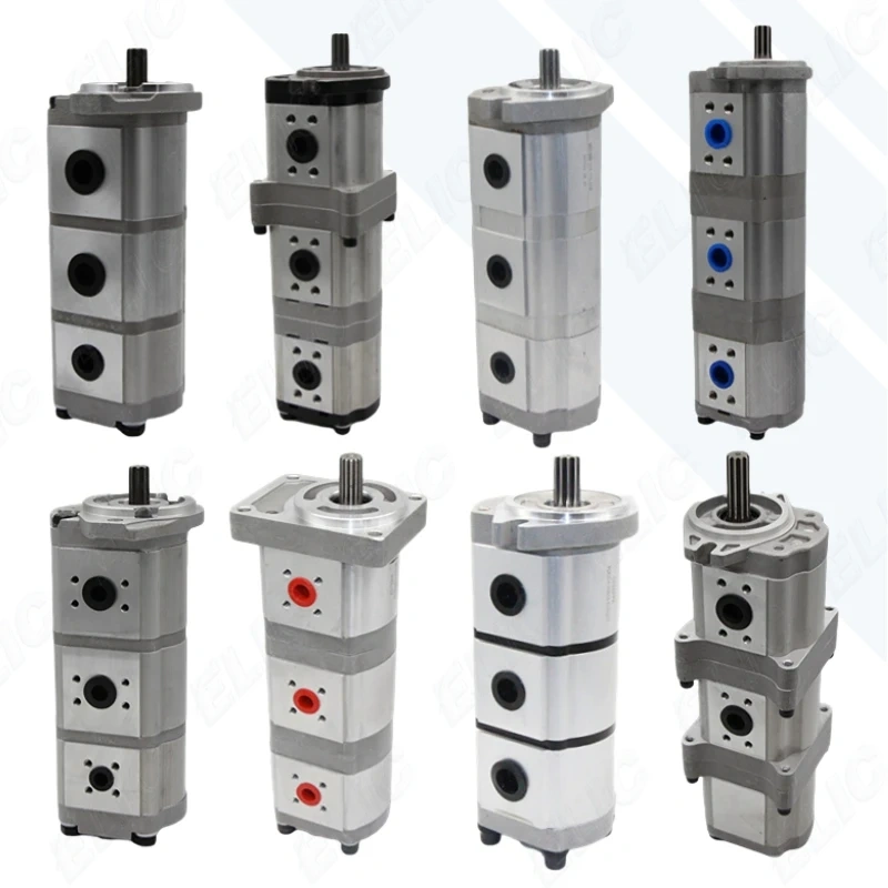 Excavator Hydraulic Part 4-13T-3 K3V63 pilot Gear Pump