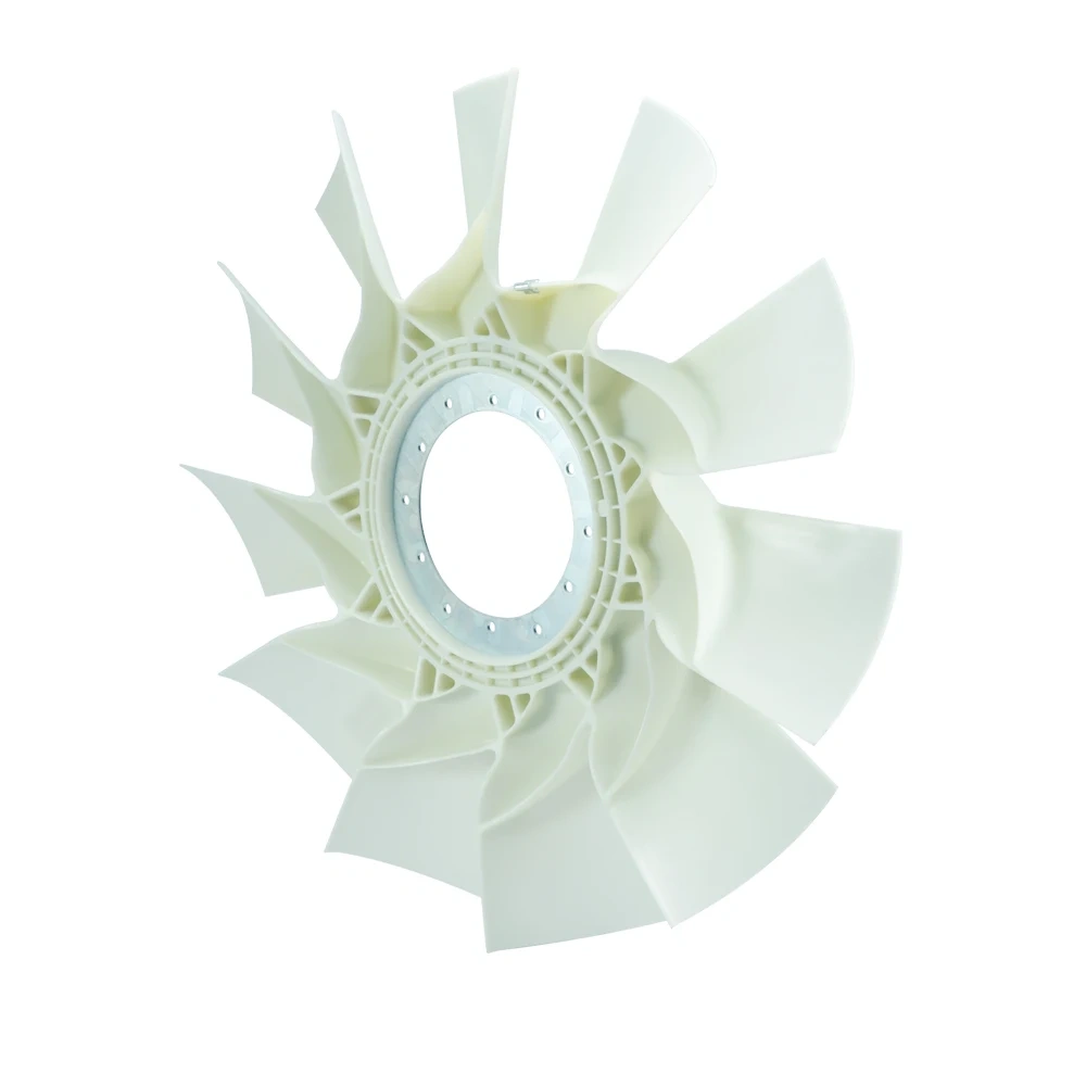 Custom Plastic High Performance Engine Cooling Motor Radiator Fan Wheel Exhaust Fan Blade for FAW Dongfeng JAC Shacman Foton