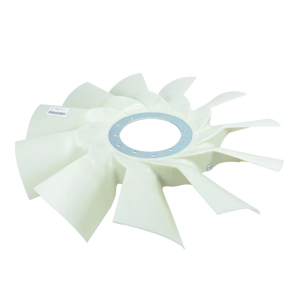 Custom Plastic High Performance Engine Cooling Motor Radiator Fan Wheel Exhaust Fan Blade for FAW Dongfeng JAC Shacman Foton
