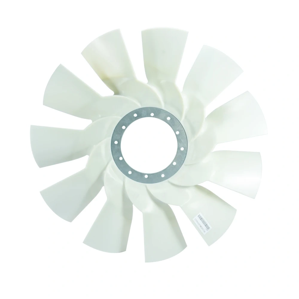 Custom Plastic High Performance Engine Cooling Motor Radiator Fan Wheel Exhaust Fan Blade for FAW Dongfeng JAC Shacman Foton