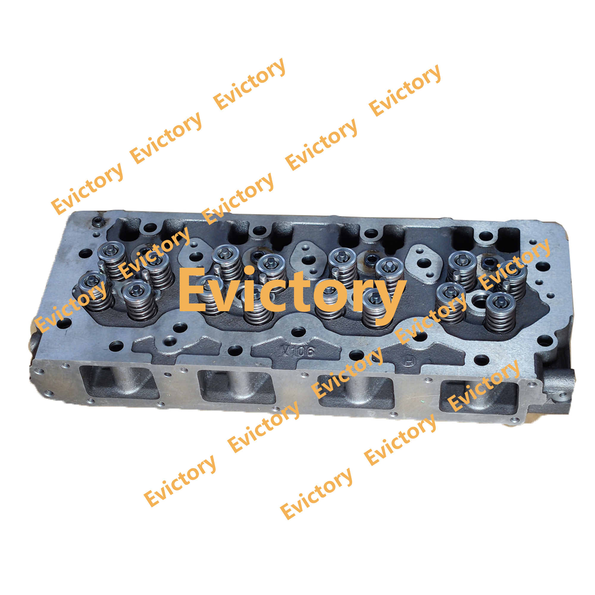 4TNV106 Cylinder head Assy for Yanmar engine complete with valve spring