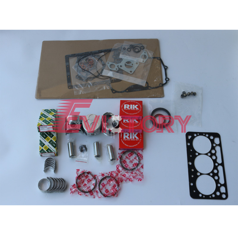 D722 D722B Overhaul Rebuild Kit Oversize 0.50mm For Kubota Engine Bobcat 320 322