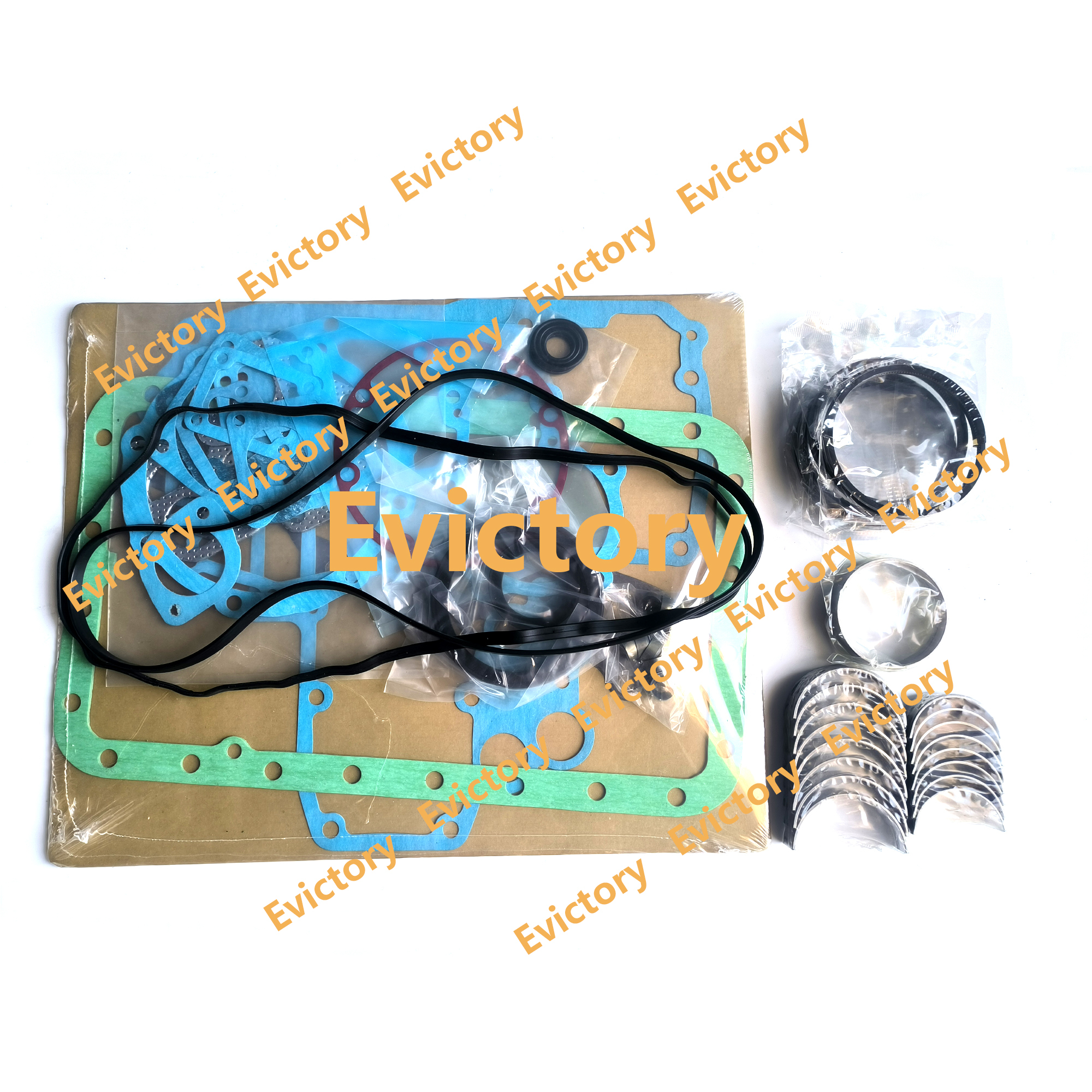 V2203 Overhaul Kit Piston Ring Full Gasket Bearing Set For Kubota Engine