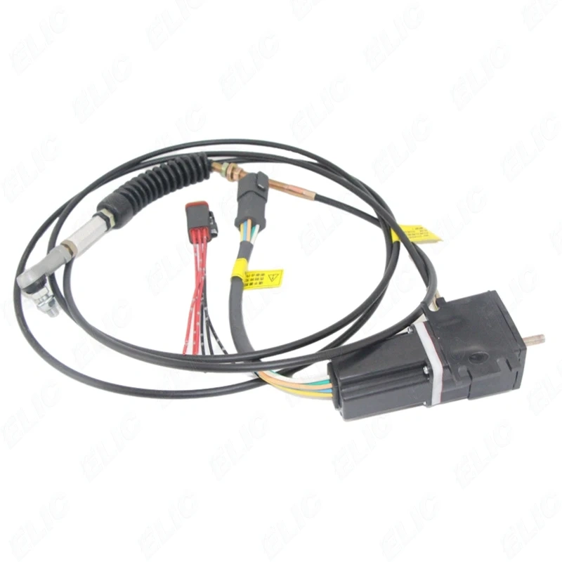 Excavator Single Cable 6 Pins E307B 307B Throttle Motor 126-2968 102-8007 Governor