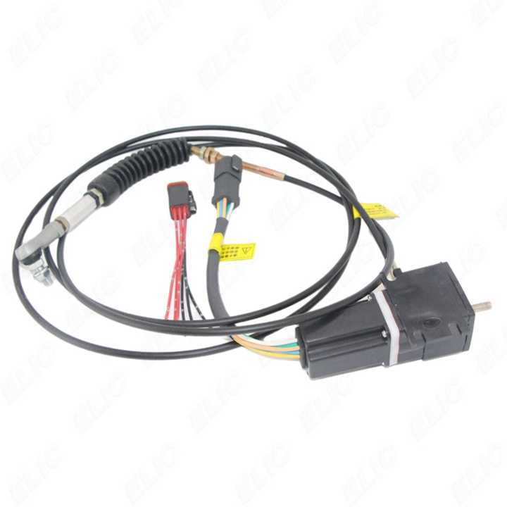 Excavator Single Cable 6 Pins E307B 307B Throttle Motor 126-2968 102-8007 Governor