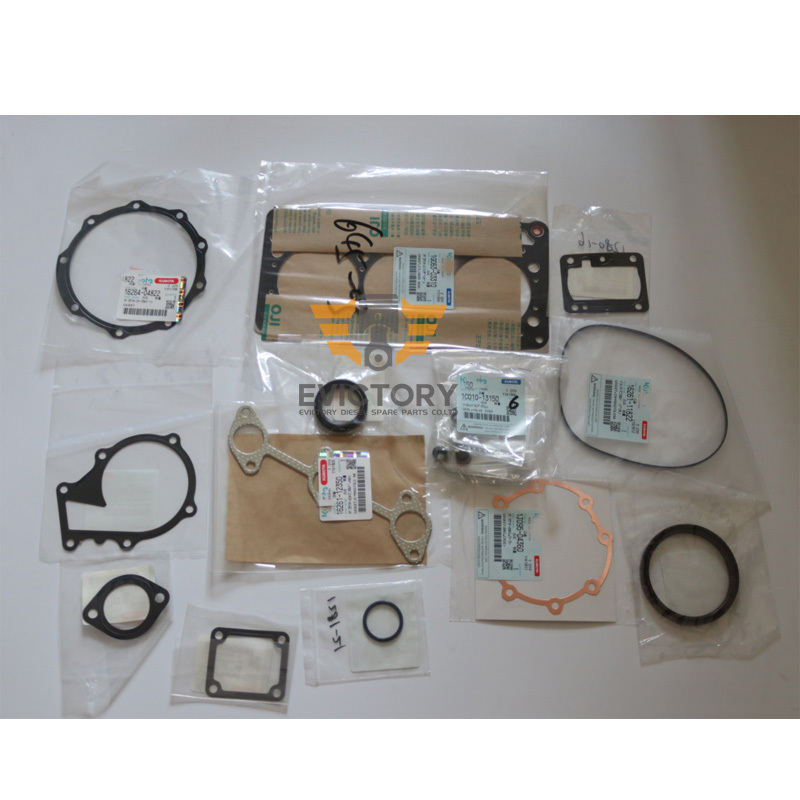 D1305 Piston Ring Set Full Overhaul Gasket Kit For Kubota Engine B2650 KB23