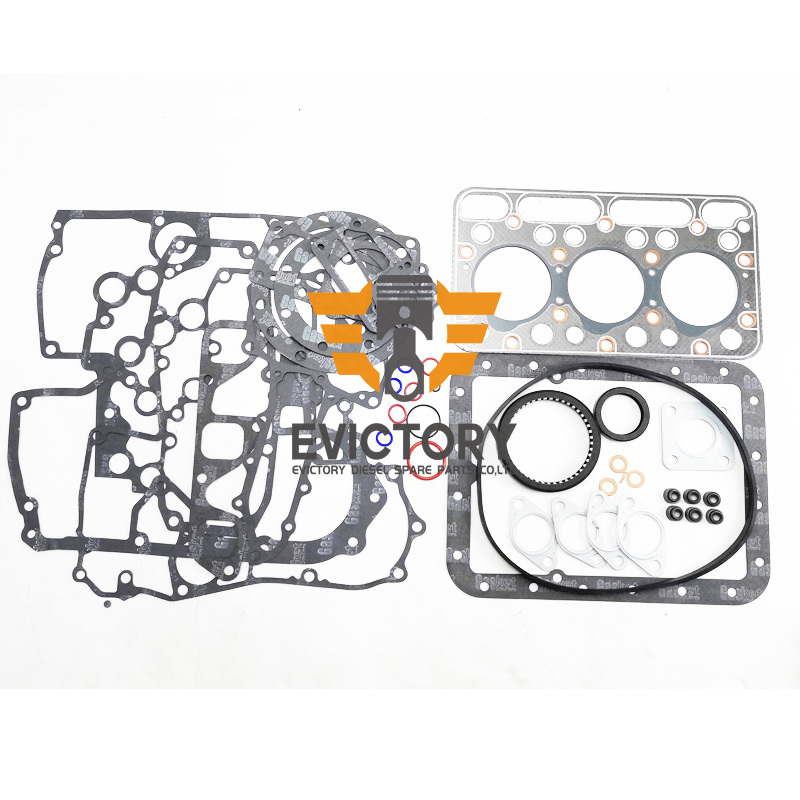 D1005 Piston Ring Set Full Overhaul Gasket Kit For Kubota Engine S70 Loader