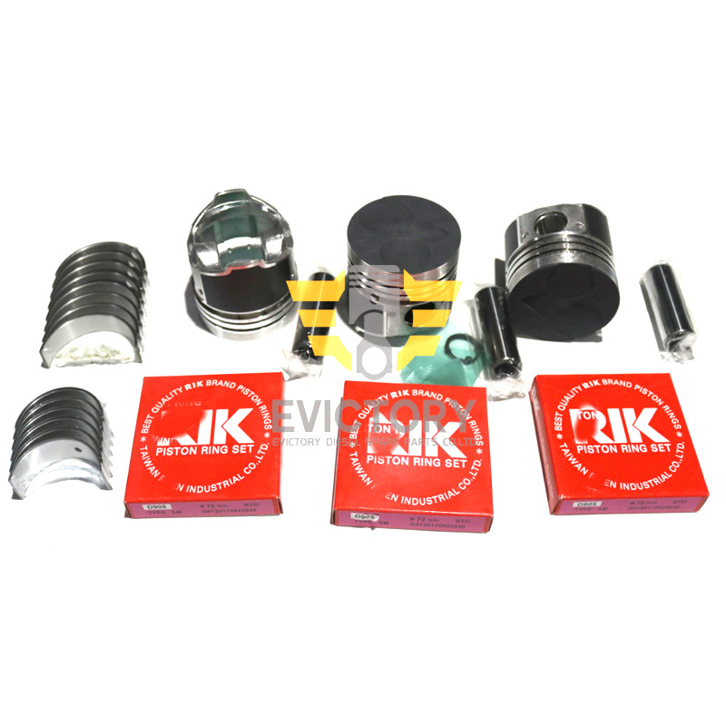 D905 Overhaul Rebuild Kit For Kubota Engine BX23LB-B BX23LB-T B1700E Tractor